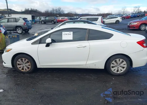 2012 Honda Civic Lx from USA, damaged, VIN 2HGFG3B58CH566909